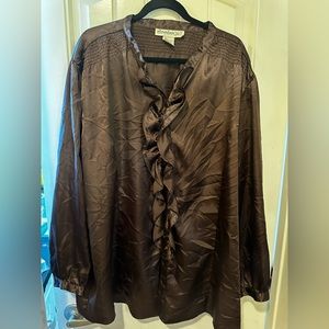 30W satin blouse
